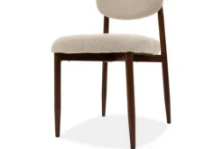 Clearance Studio Japandi Eetkamerstoel Beige Walnut Kaita