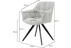 Sale Livingfurn Eetkamerstoel Bisque Oasis Tommy