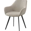 Livingfurn Eetkamerstoelen^Eetkamerstoel Boucle Beige Luca