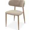 Plix Eetkamerstoelen^Eetkamerstoel Boucle Beige Natural Kaito