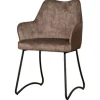 Tower Living Eetkamerstoel Brown Garda