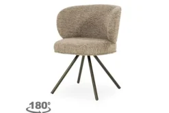 Eleonora Meubelen Eetkamerstoelen^Eetkamerstoel Bruin 96463 Jayson