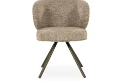 Eleonora Meubelen Eetkamerstoelen^Eetkamerstoel Bruin 96463 Jayson