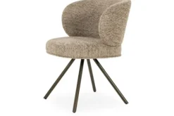 Eleonora Meubelen Eetkamerstoelen^Eetkamerstoel Bruin 96463 Jayson