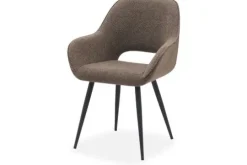 Label51 Eetkamerstoelen^Eetkamerstoel Bruin HU-77.000 Fer