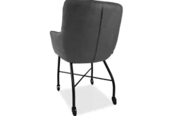 Olijk Eetkamerstoelen^Eetkamerstoel Chicago Anthracite 11 Vanity