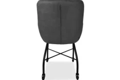 Olijk Eetkamerstoelen^Eetkamerstoel Chicago Anthracite 11 Vanity