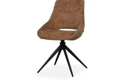 Label51 Eetkamerstoelen^Eetkamerstoel Cognac Elite DX-74.041 Marlow