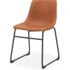 Label51 Eetkamerstoelen^Eetkamerstoel Cognac HU-77.009 Risto