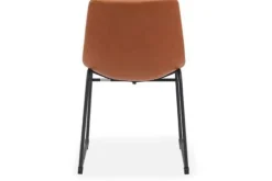 Label51 Eetkamerstoelen^Eetkamerstoel Cognac HU-77.009 Risto
