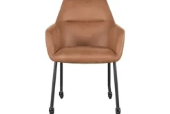 Label51 Eetkamerstoelen^Eetkamerstoel Cognac IH-50.200 Lenny