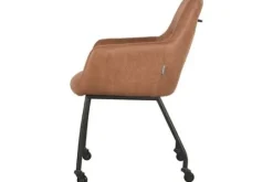 Label51 Eetkamerstoelen^Eetkamerstoel Cognac IH-50.200 Lenny