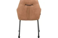 Label51 Eetkamerstoelen^Eetkamerstoel Cognac IH-50.200 Lenny