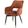 Tower Living Eetkamerstoelen^Eetkamerstoel Copper Lenno