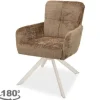 Veyron Eetkamerstoelen^Eetkamerstoel Cremona Taupe Jari