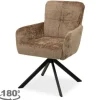 Outlet Veyron Eetkamerstoel Cremona Taupe Jari