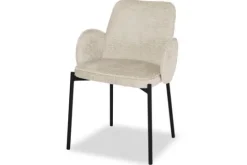 Label51 Eetkamerstoelen^Eetkamerstoel Crème IH-50.190 Joni