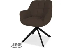 Discount Tower Living Eetkamerstoel Dark Brown Alba
