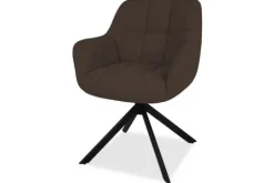 Discount Tower Living Eetkamerstoel Dark Brown Alba
