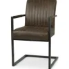 Clearance Tower Living Eetkamerstoel Dark Brown Ferro