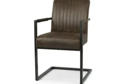 Clearance Tower Living Eetkamerstoel Dark Brown Ferro