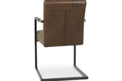 Clearance Tower Living Eetkamerstoel Dark Brown Ferro