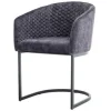 Tower Living Eetkamerstoelen^Eetkamerstoel Dark Grey Pellaro