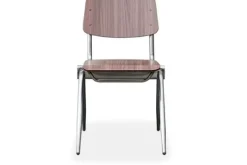 Label51 Eetkamerstoelen^Eetkamerstoel Donkerbruin TX-85.000 Solid