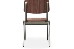 Label51 Eetkamerstoelen^Eetkamerstoel Donkerbruin TX-85.000 Solid