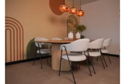 Label51 Eetkamerstoelen^Eetkamerstoel Ecru IH-50.201 Lowen