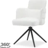 Tower Living Eetkamerstoelen^Eetkamerstoel Ecru Rumo