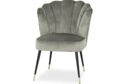 Clearance Richmond Interiors Eetkamerstoel Fox stone velvet