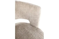 Outlet Monari Design Eetkamerstoel Geweven Ecru Verto