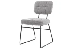Tower Living Eetkamerstoelen^Eetkamerstoel Grey  Padola