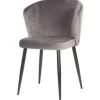 Label51 Eetkamerstoel Grijs UK-30.397 Wave