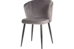 Label51 Eetkamerstoel Grijs UK-30.397 Wave