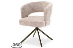 By Amelie Eetkamerstoelen^Eetkamerstoel Haga 30 Beige Penny