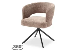 Outlet By Amelie Eetkamerstoel Haga 39 Cappuccino Penny