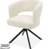 By Amelie Eetkamerstoelen^Eetkamerstoel Haga 23 Pearl Penny