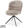 New Tower Living Eetkamerstoel Ice Grey Carro