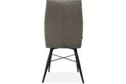 Olijk Eetkamerstoelen^Eetkamerstoel Movie Taupe 12 Lunor