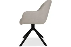 Tower Living Eetkamerstoelen^Eetkamerstoel Naturel Alba