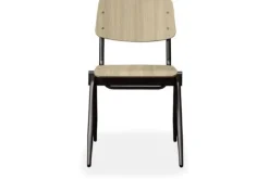 Clearance Label51 Eetkamerstoel Naturel TX-85.003 Solid