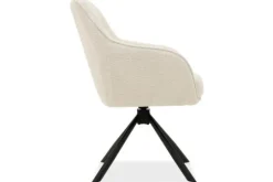 New Elviro Style Eetkamerstoel Off White Raven 22 Madie