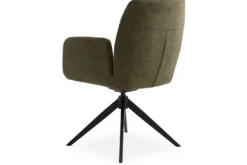 Outlet Nordic Style Eetkamerstoel Olive Green Nebula
