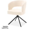 Tower Living Eetkamerstoelen^Eetkamerstoel Pearl Mura
