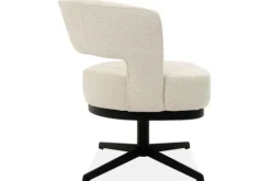 Outlet Monari Design Eetkamerstoel Puente Cremé Wit Verto