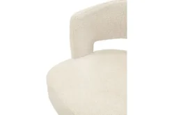 Outlet Monari Design Eetkamerstoel Puente Cremé Wit Verto