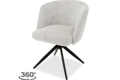 Tower Living Eetkamerstoelen^Eetkamerstoel Shell Cuvio