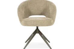 New Eleonora Meubelen Eetkamerstoel Taupe 96475 Alissa